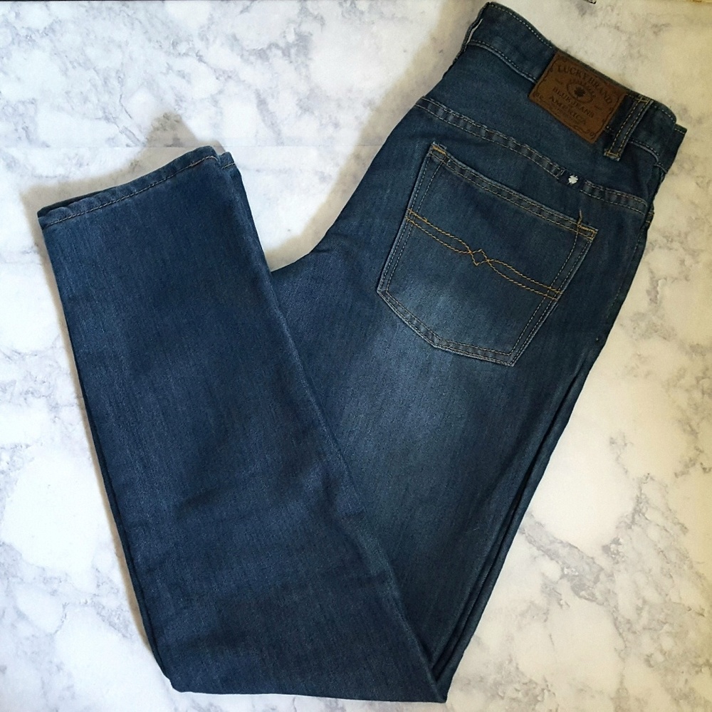 Lucky Brand Billy Straight Jeans - Picture 1 of 7
